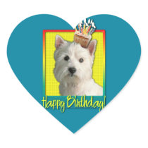 Birthday Cupcake - West Highland Terrier