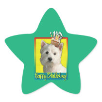 Birthday Cupcake - West Highland Terrier