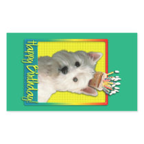 Birthday Cupcake - West Highland Terrier
