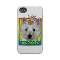 Birthday Cupcake - Westie - Tank Case-mate Ipod Touch Case