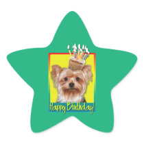 Birthday Cupcake - Yorkshire Terrier