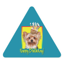 Birthday Cupcake - Yorkshire Terrier