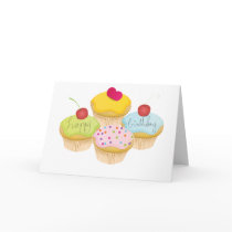 Birthday Cupcakes Cards