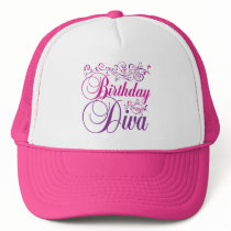 Birthday Diva Mesh Hat