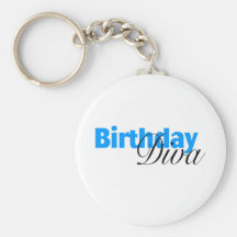 Birthday Diva Keychain