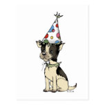 Birthday dog postcard