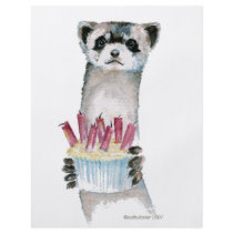 Birthday Ferret Flyer