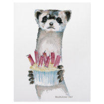 Birthday Ferret Letterhead