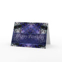 Birthday Fractal Art Card
