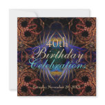 Birthday Fractal Celebrations Invitation
