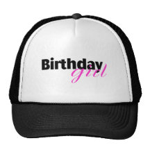 Birthday girl (2) mesh hat