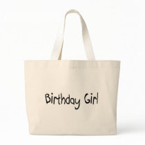 Birthday Girl Canvas Bags