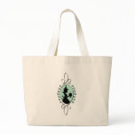 Birthday Girl Blue Cameo Tote Bags