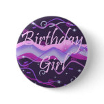 Birthday Girl Button