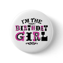 Birthday Girl Pins