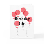 Birthday Girl Cards