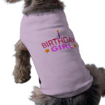 Birthday Girl Dog Dog T-shirt