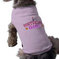 Birthday Girl Dog Dog T-shirt