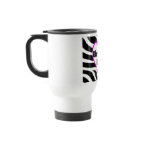 Birthday Girl (Heart Zebra Stripes) Coffee Mugs