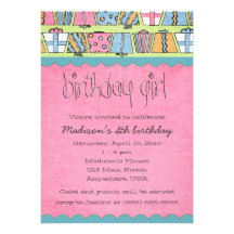 Birthday Girl Invitations