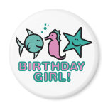 Birthday Girl! Fridge Magnets