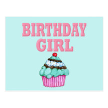 Birthday Girl Post Cards