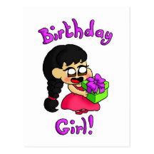 Birthday Girl Postcards