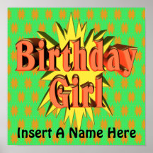 Birthday Girl Poster
