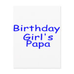 Birthday Girl's Papa