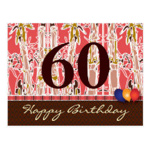 Birthday greeting Card for all ages : Bamboo Post Card
