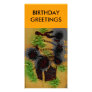 BIRTHDAY GREETINGS, PHOTO GREETING CARD