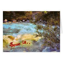 Birthday Greetings - River Lutchinen, Grindelwald Greeting Cards