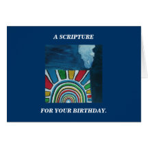 BIRTHDAY (GUIDANCE) GREETING CARD