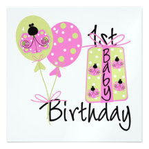 Birthday Invations Announcements