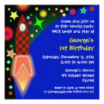 Birthday invitation : 014 Outer space