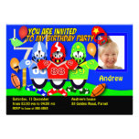 Birthday invitation 028A: American Football