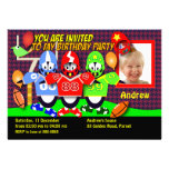 Birthday invitation 028B: American Football