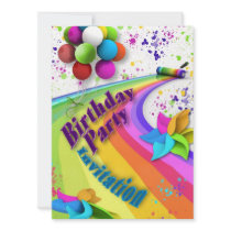 Birthday Invitation - Kids