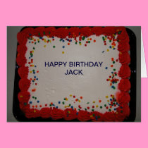 Birthday, Jack cards