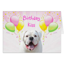 Birthday Kiss cards