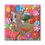 Birthday Magnets: 003 Butterflies and Flowers