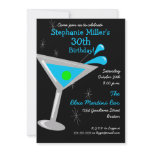 Birthday Martini Cocktail Invitation