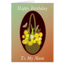 Birthday Mum Card