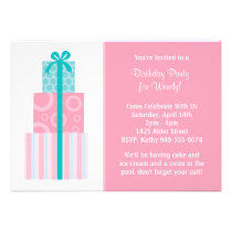 Birthday Party Invitation invitations