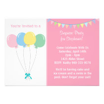 Birthday Party Invitation invitations