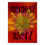 Birthday Party Invitation Cards