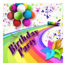 Birthday Party Invitation - Children - Uni-sex