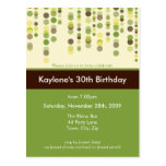 BIRTHDAY PARTY INVITATION :: discotek 4 Post Card