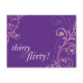 BIRTHDAY PARTY INVITATION :: fabulous 2 Post Cards