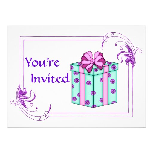 Birthday Party Invitation for any age